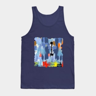 abstract, modern, and colorful art. Tank Top